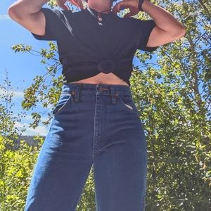 Wrangler high waisted jeans